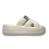 Chanclas EVA con Plataforma Osito Mujer blanco lateral