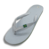 chanclas de dedo blanco unisex