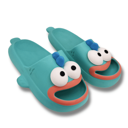 chanclas pez payaso azul talla grande