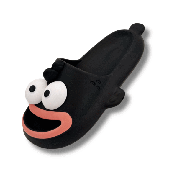 chanclas de pez de payaso negro talla grande