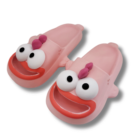chanclas de pez payaso rosa niños