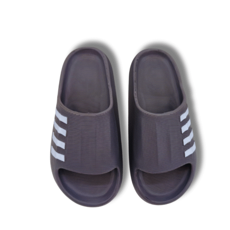 Chanclas de Rayas para Hombre - Gris, 40-41