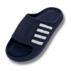 Chanclas de Cuatro Rayas para Hombre Azul