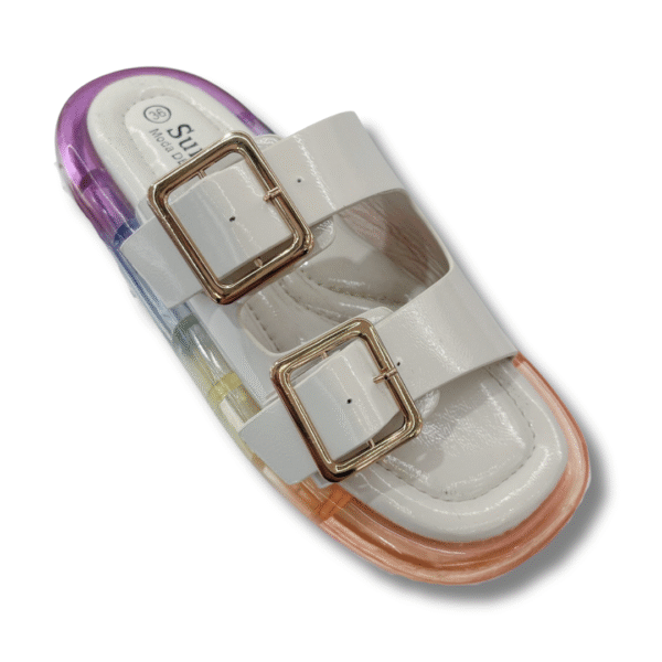 sandalias bio ajustables con suela acorchada beige