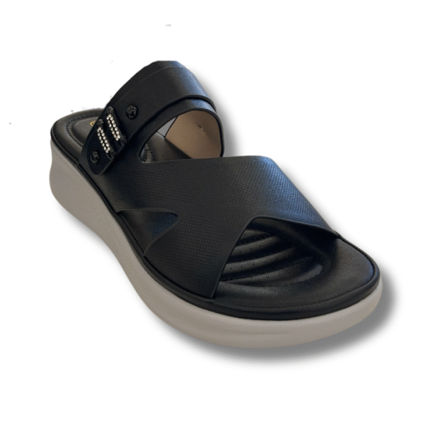 sandalias ortopedicas negro