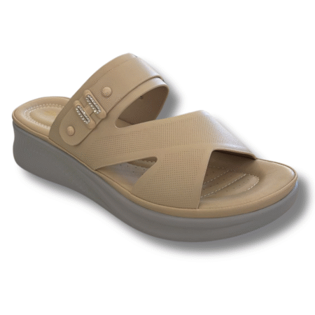 sandalias ortopedicas beige