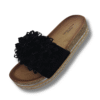 sandalias originales de verano para mujer color negro