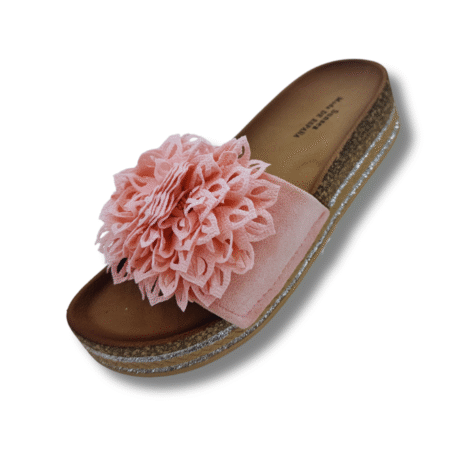 sandalias originales de verano para mujer color rosa