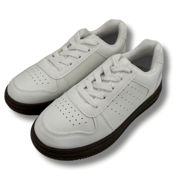 zapatillas casuales mujer blancos