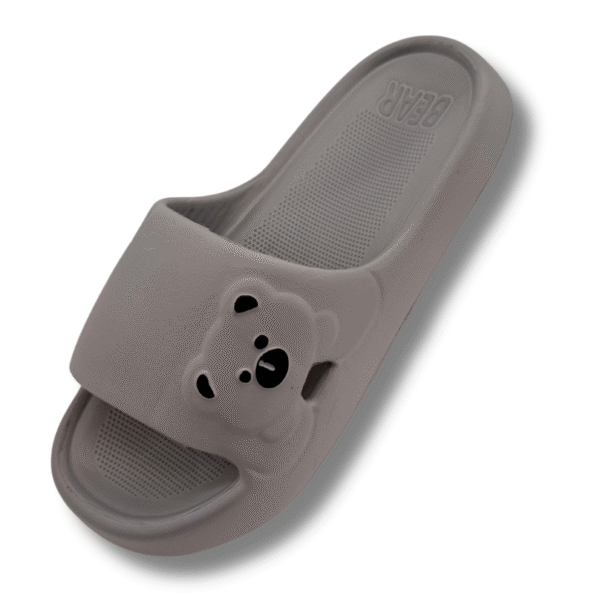 chanclas de oso gris hombre