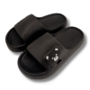 chanclas de oso negro mujer