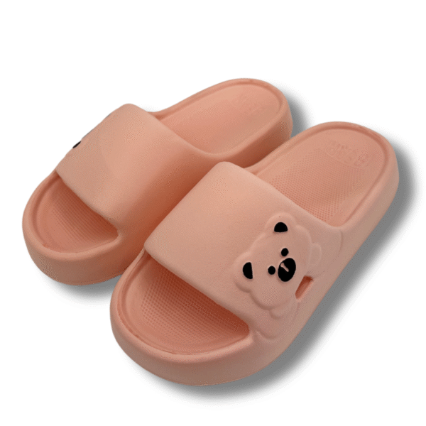 chanclas de oso rosa mujer