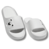 chanclas de oso blanco mujer