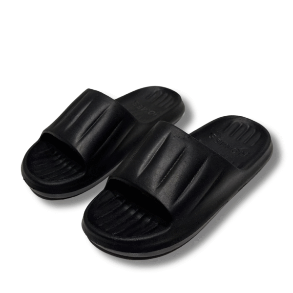 chanclas cómodas y antideslizantes mujer negro