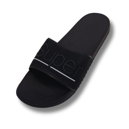 chanclas playa piscina hombre negro