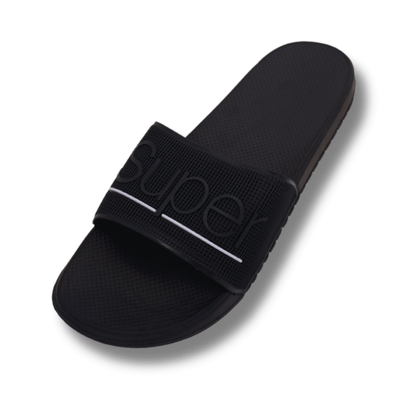 chanclas playa piscina hombre negro