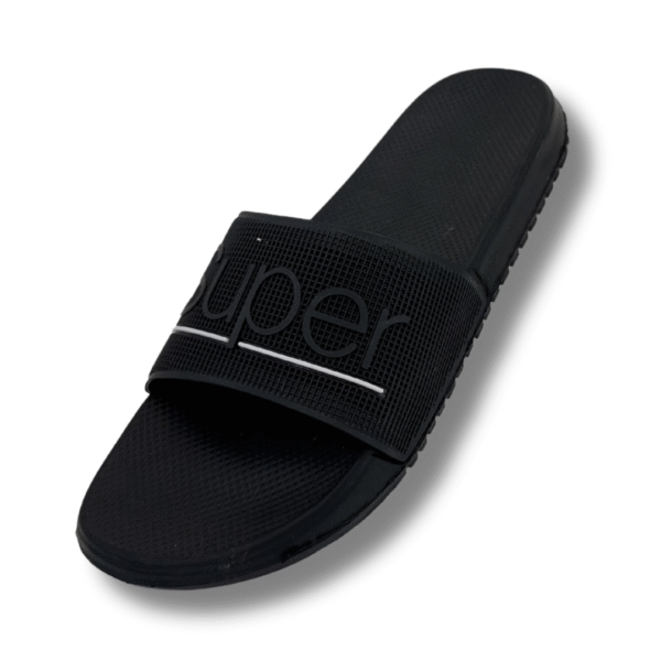 chanclas ligeras playa piscina mujer negro