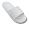 chanclas básicas mujer ligeras antideslizantes blanco
