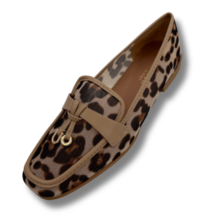 Mocasines Transpirables Con Punta Cuadrada beige