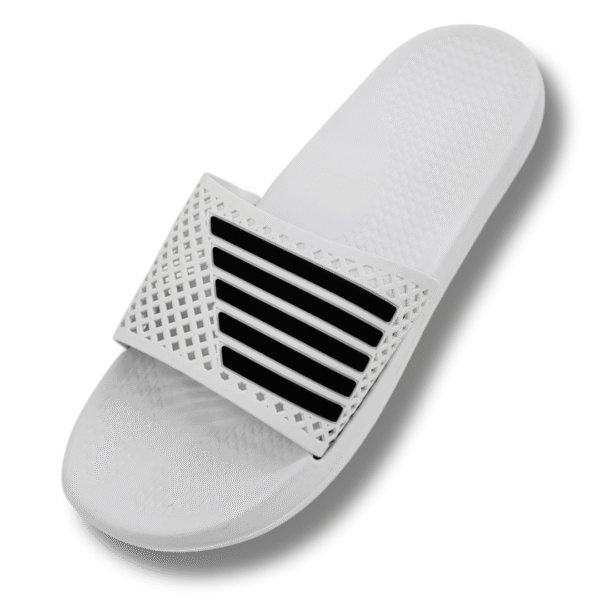 Chanclas Básicas con Rayas blancas mujer