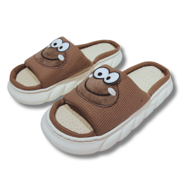 zapatillas de casa rana camel
