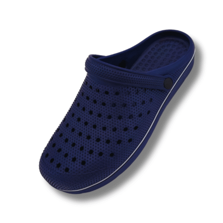 Zuecos Transpirables Ligeras Con Suela Antideslizante Hombre - Azul, 42