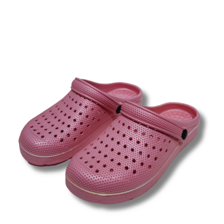 zuecos mujer ligeros transpirables rosa