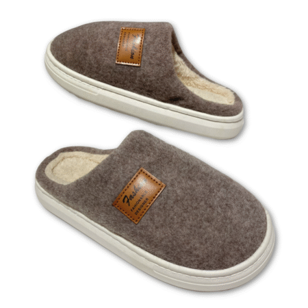 ZAPATILLAS DE CASA ANTIDESLIZANTE MARRON FASHION