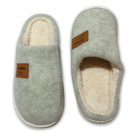 ZAPATILLA DE CASA ANTIDESLIZANTE FASHION VERDE