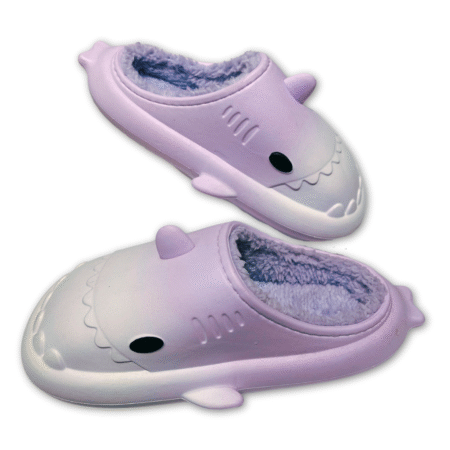 ZAPATILLAS DE TIBURON COLOR LILA