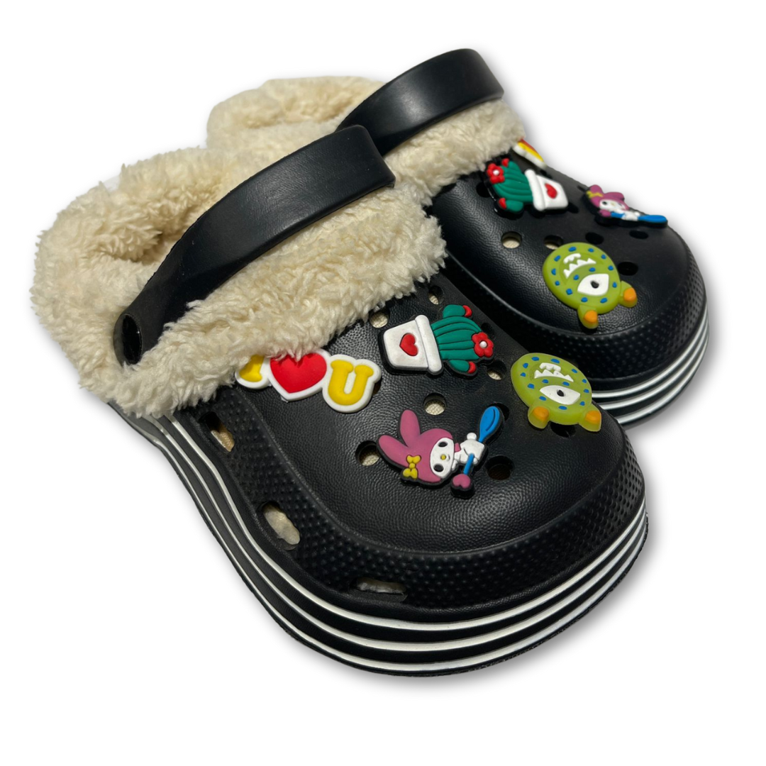 ZUECOS CON PELITO NEGRO