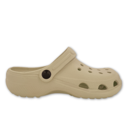 Zuecos de goma camel básicos para trabajo antideslizantes