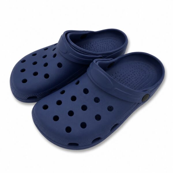zuecos para hombre azul