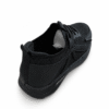 Zapatillas deportivas de hombre negras ligeras y transpirables DETRAS